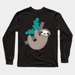 Sloth Long Sleeve T-Shirt